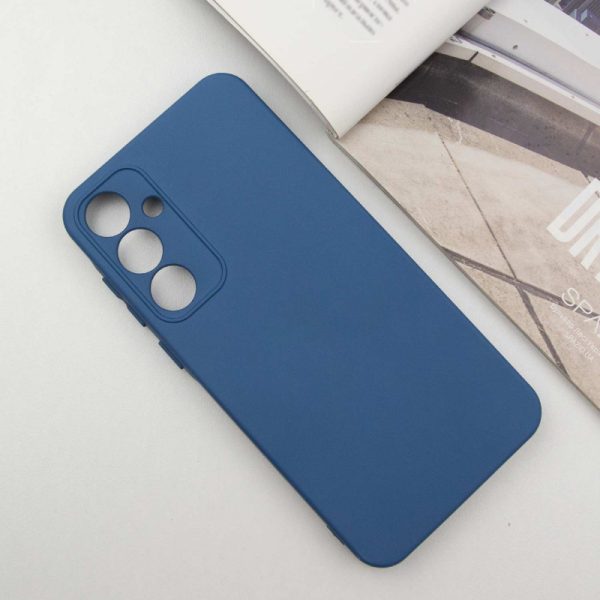 Чохол для Samsung Galaxy A24 4G Синій Silicone Cover Lakshmi Full Camera (A) - Зображення 2