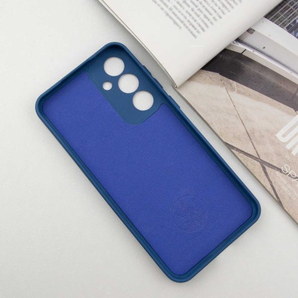 Чохол для Samsung Galaxy A24 4G Синій Silicone Cover Lakshmi Full Camera (A) - Зображення 3