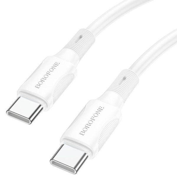 Дата кабель Borofone BX80 Type-C to Type-C 60W (1m) - Зображення 2