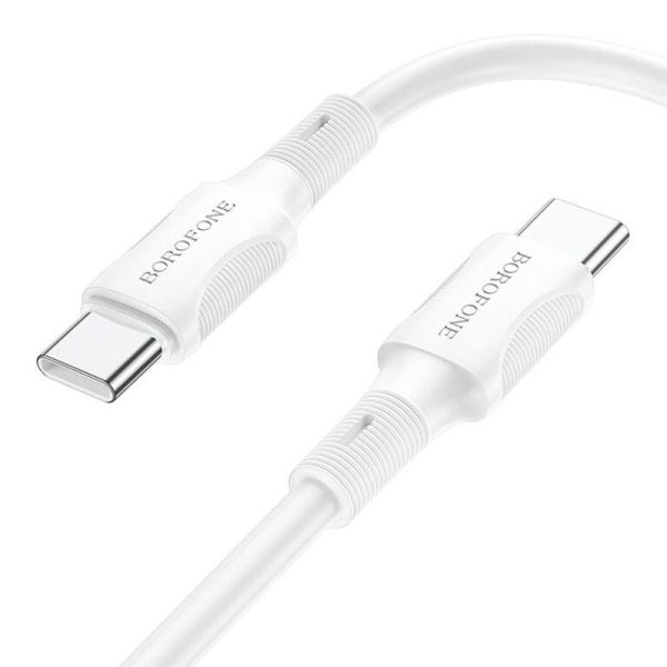 Дата кабель Borofone BX80 Type-C to Type-C 60W (1m) - Зображення 3