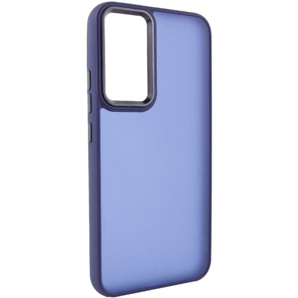 Чохол для Samsung Galaxy A52 4G / A52 5G / A52s Синій TPU+PC Lyon Frosted