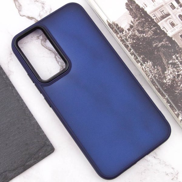 Чохол для Samsung Galaxy A52 4G / A52 5G / A52s Синій TPU+PC Lyon Frosted - Зображення 4