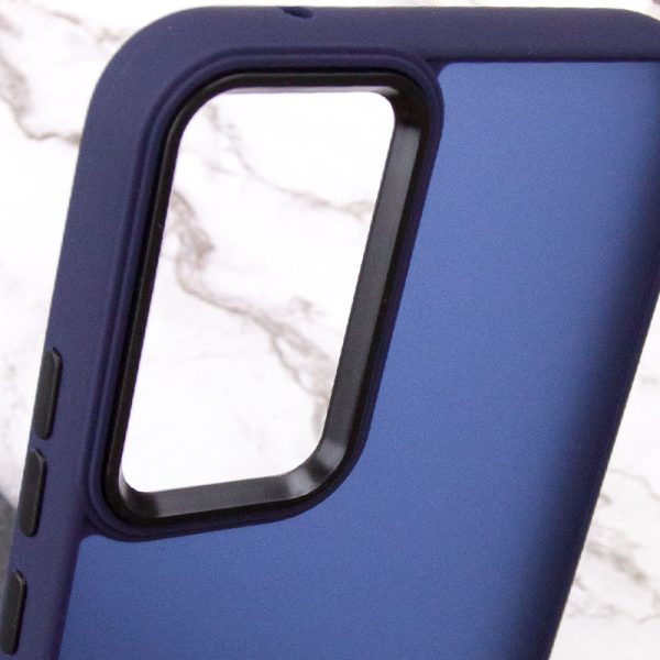 Чохол для Samsung Galaxy A52 4G / A52 5G / A52s Синій TPU+PC Lyon Frosted - Зображення 5