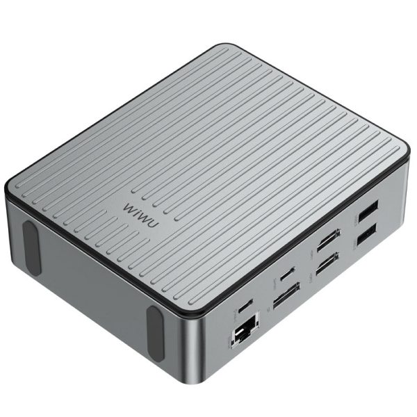 Перехідник HUB WIWU Matrix docking station 16in1 W1601 - Зображення 5