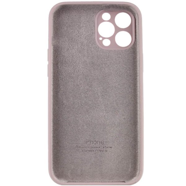 Чохол для iPhone 12 Pro Max Сірий Silicone Case Full Camera Protective - Зображення 4