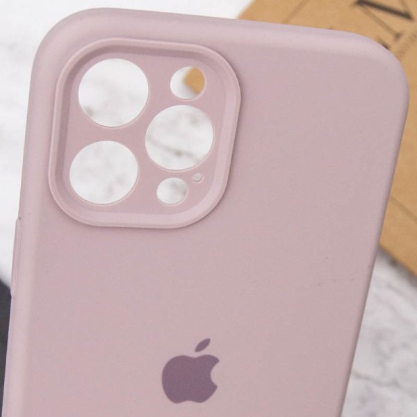 Чохол для iPhone 12 Pro Max Сірий Silicone Case Full Camera Protective - Зображення 6