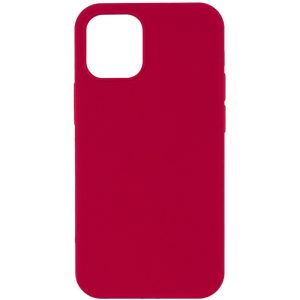 Чохол для iPhone 12 Pro Max Червоний Silicone Case Full Protective NO LOGO