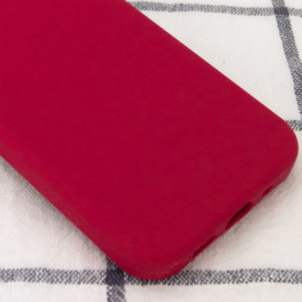 Чохол для iPhone 12 Pro Max Червоний Silicone Case Full Protective NO LOGO - Зображення 2