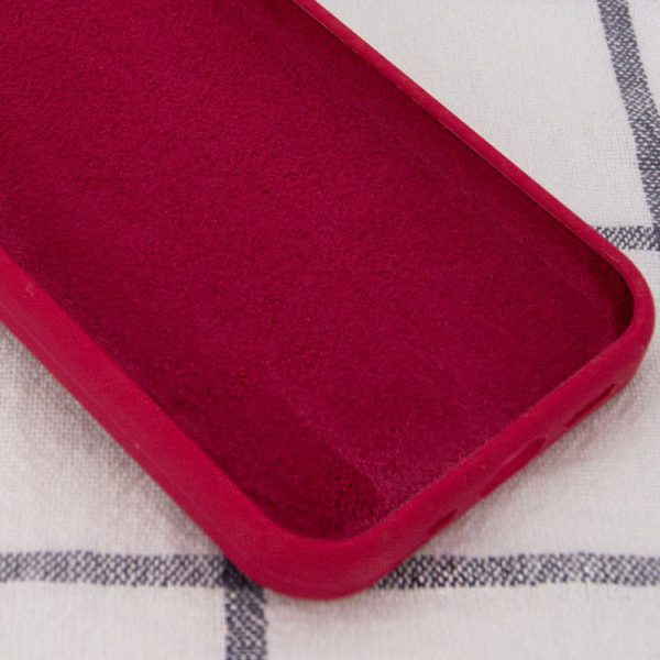 Чохол для iPhone 12 Pro Max Червоний Silicone Case Full Protective NO LOGO - Зображення 3