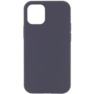 Чохол для iPhone 12 Pro Max Сірий Silicone Case Full Protective NO LOGO