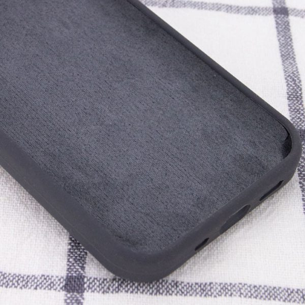 Чохол для iPhone 12 Pro Max Сірий Silicone Case Full Protective NO LOGO - Зображення 3