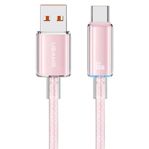 Дата кабель USAMS US-SJ658 USB to Type-C 6A Cloud Series (1.2m)