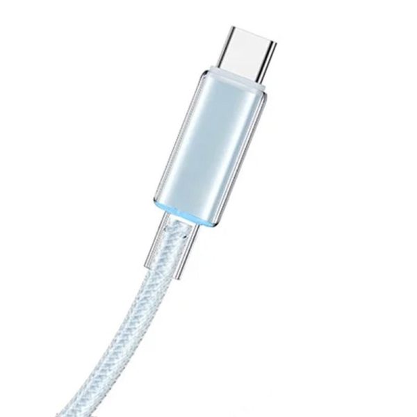 Дата кабель USAMS US-SJ659 Type-C to Lightning PD Cloud Series (1.2m) - Зображення 2