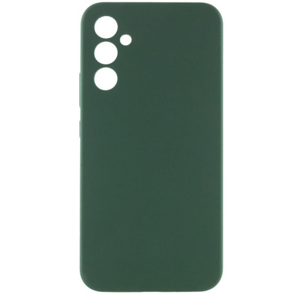Чохол для Samsung Galaxy S25 Зелений Silicone Cover Lakshmi Full Camera