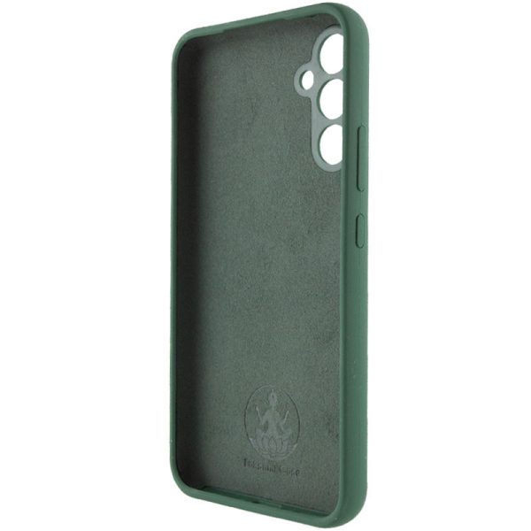 Чохол для Samsung Galaxy S25 Зелений Silicone Cover Lakshmi Full Camera - Зображення 4