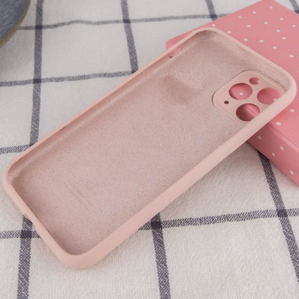 Чохол для iPhone 12 Pro Max Рожевий Silicone Case Full Camera Protective - Зображення 2