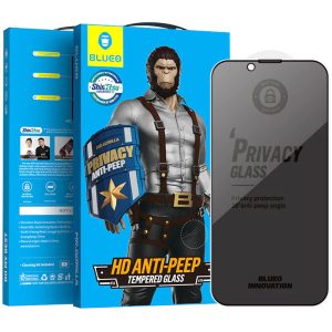 Захисне 2.5D скло Blueo Full Cover Anti-Peep для Apple iPhone 15 / 16