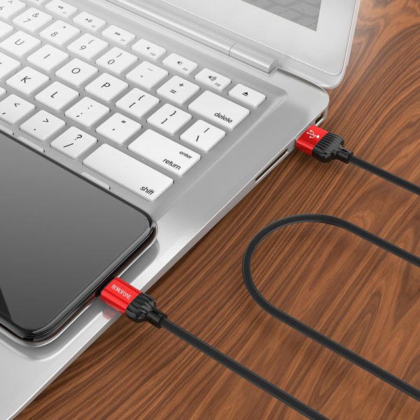 Дата кабель Borofone BX28 Dignity USB to Lightning (1m) - Зображення 4