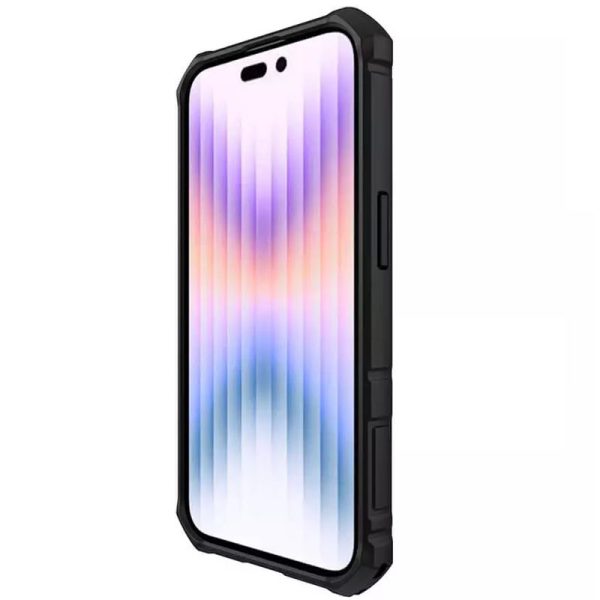 Чохол для iPhone 14 Pro Max Зелений Nillkin CamShield Armor Pro no logo (шторка на камеру) - Зображення 4