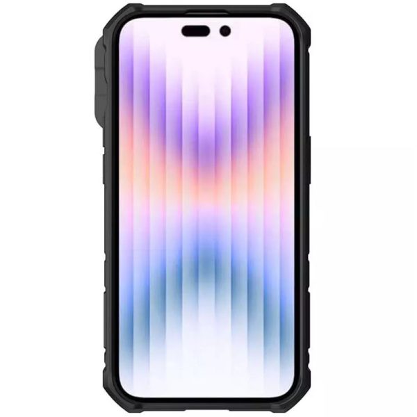 Чохол для iPhone 14 Pro Max Зелений Nillkin CamShield Armor Pro no logo (шторка на камеру) - Зображення 5