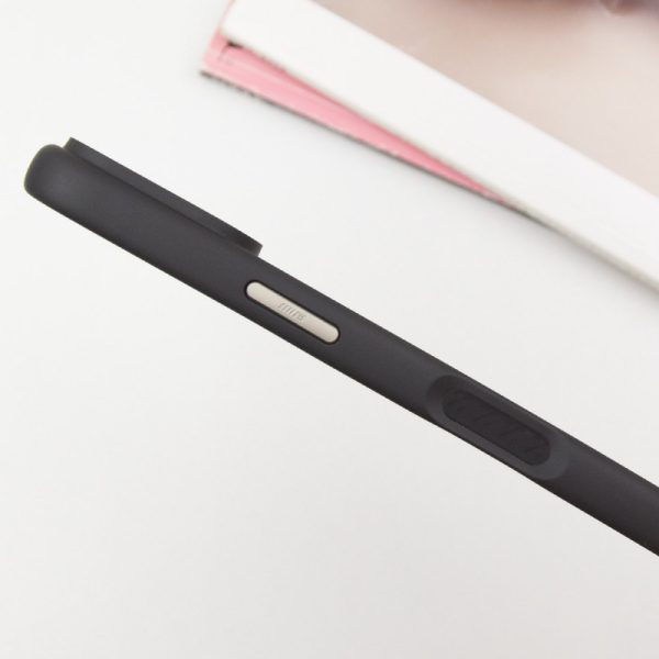 Чохол для iPhone 16 Чорний Синійo Skin Friendly Frosted with MagSafe - Зображення 4