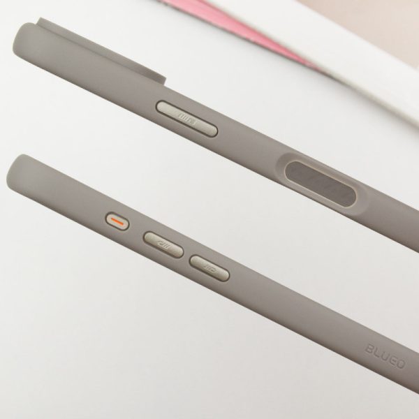 Чохол для iPhone 16 Сірий Синійo Skin Friendly Frosted with MagSafe - Зображення 4