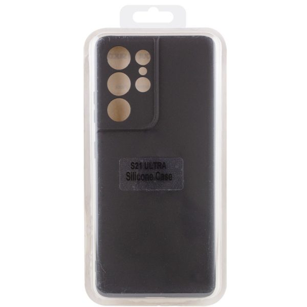 Чохол для Samsung Galaxy S22 Ultra Чорний Silicone Cover Lakshmi Full Camera - Зображення 5