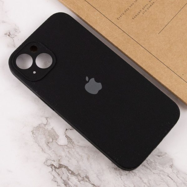 Чохол для iPhone 15 Чорний Silicone Case Full Camera Protective - Зображення 4