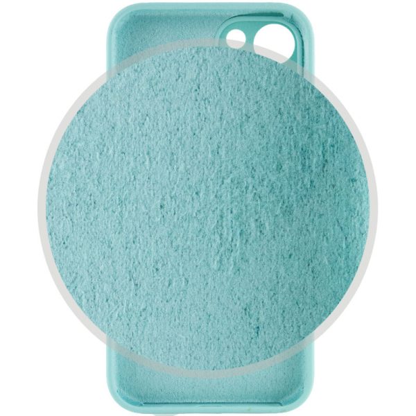 Чохол для iPhone 15 Plus Бірюзовий Silicone Case Full Camera Protective - Зображення 3