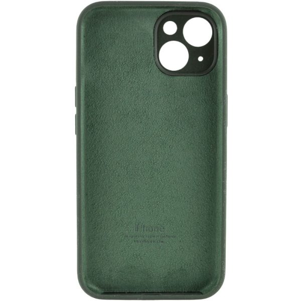 Чохол для iPhone 15 Plus Зелений Silicone Case Full Camera Protective - Зображення 2