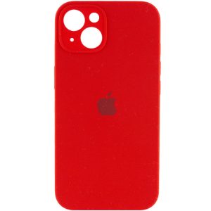 Чохол для iPhone 15 Plus Червоний Silicone Case Full Camera Protective