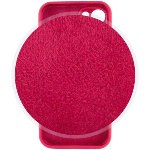 Чохол для iPhone 15 Plus Червоний Silicone Case Full Camera Protective - Зображення 5