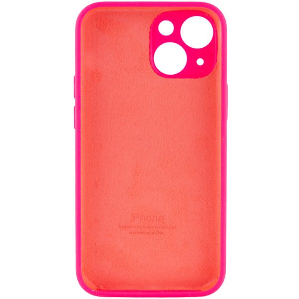 Чохол для iPhone 15 Plus Рожевий Silicone Case Full Camera Protective - Зображення 2