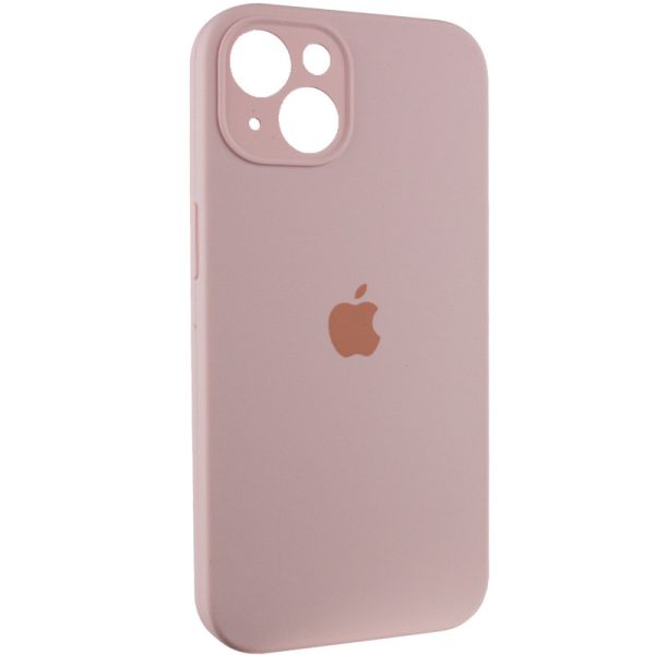 Чохол для iPhone 15 Plus Рожевий Silicone Case Full Camera Protective - Зображення 2