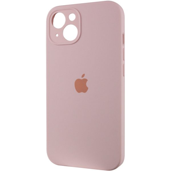 Чохол для iPhone 15 Plus Рожевий Silicone Case Full Camera Protective - Зображення 3