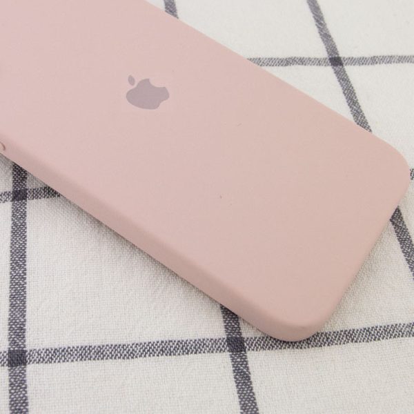Чохол для iPhone 11 Pro Рожевий Silicone Case Square Full Camera Protective - Зображення 3