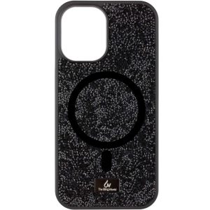 Чохол для iPhone 12 Pro Max Чорний Bling World Rock Diamond with MagSafe