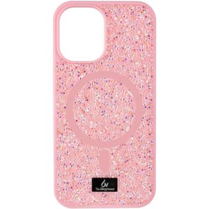 Чохол для iPhone 12 Pro Max Рожевий Bling World Rock Diamond with MagSafe