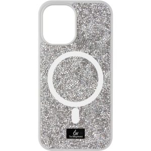 Чохол для iPhone 12 Pro Max Срібний Bling World Rock Diamond with MagSafe
