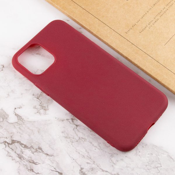 Силіконовий чохол для Apple iPhone 13 mini Бордовий Candy - Зображення 4