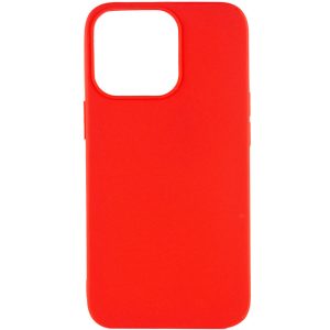 Силіконовий чохол для Apple iPhone 13 Pro Червоний Candy