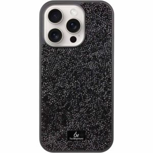 Чохол для iPhone 16 Pro Max Чорний Bling World Rock Diamond