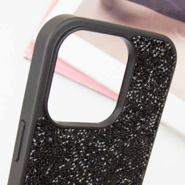 Чохол для iPhone 16 Pro Max Чорний Bling World Rock Diamond - Зображення 5