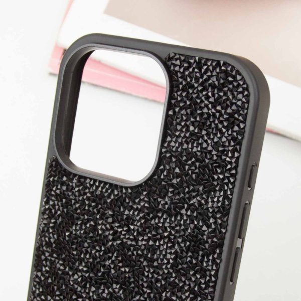 Чохол для iPhone 16 Pro Max Чорний Bling World Rock Diamond - Зображення 6