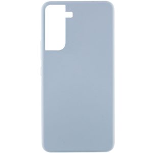 Чохол для Samsung Galaxy S21 FE Блакитний Silicone Cover Lakshmi