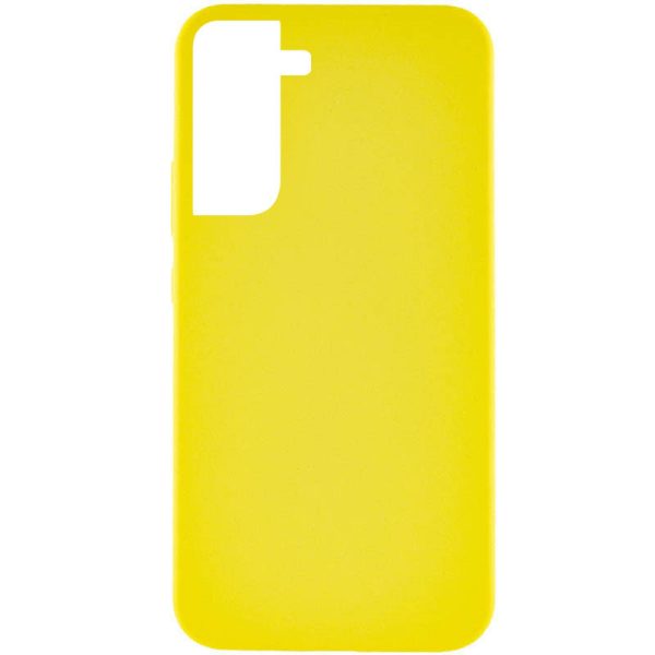 Чохол для Samsung Galaxy S21 FE Жовтий Silicone Cover Lakshmi