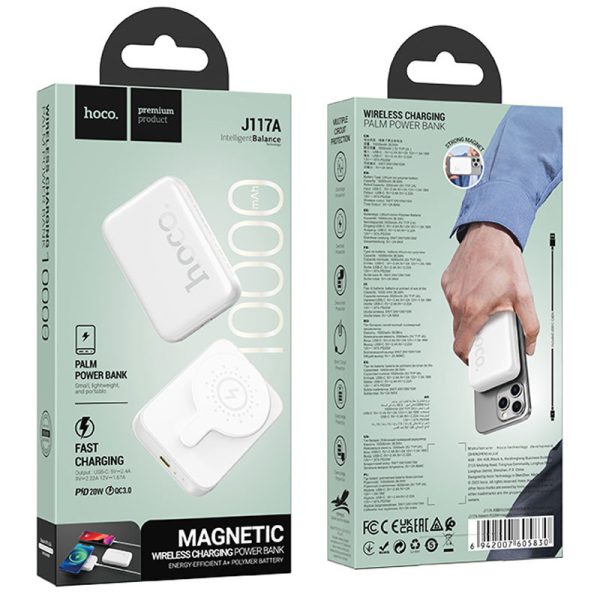 Павербанк Power Bank Hoco J117A Esteem PD20W з БЗП 10000 mAh - Зображення 4