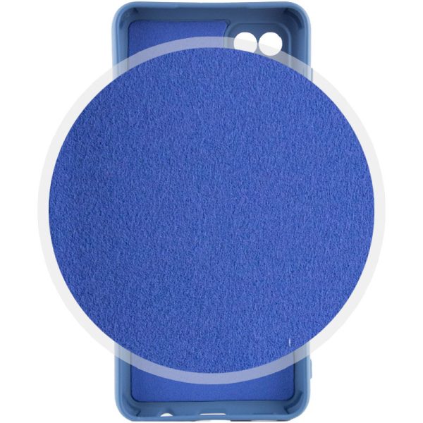 Чохол для Samsung Galaxy M33 5G Синій Silicone Cover Lakshmi Full Camera (A) - Зображення 3