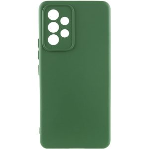 Чохол для Samsung Galaxy A73 5G Зелений Silicone Cover Lakshmi Full Camera (A)