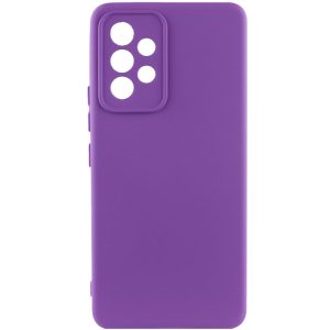 Чохол для Samsung Galaxy A73 5G Фіолетовий Silicone Cover Lakshmi Full Camera (A)
